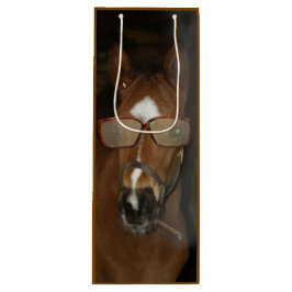 Humoral hästfoal Smoking Cigar Vin Gift Bag