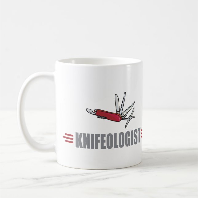 Humoral Knivar-insamlare Kaffemugg (Vänster)