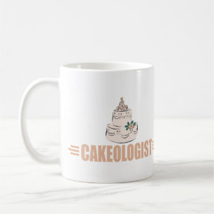 Humoral kummeldekoration kaffemugg