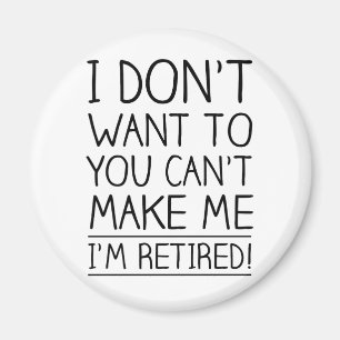 Humoral Pension-citat Magnet
