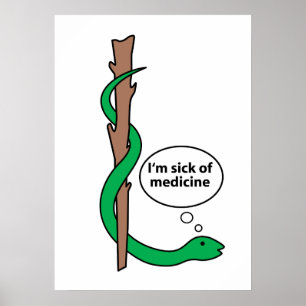 Humoral stab i Asclepius Poster