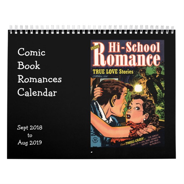 Humorboken fabulerar September 2018 Kalender (Omslag)