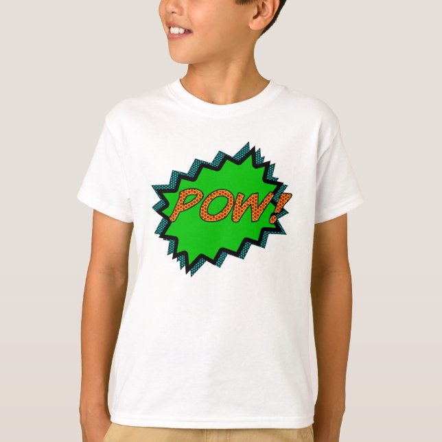 HumorbokPow T Shirt (Framsida)