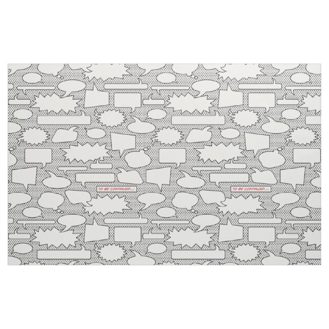 Humorboksamtalet bubblar tyg (Fat Quarter)