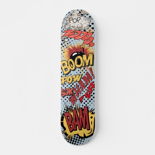 HumorbokSkateboard Skateboard Bräda 19,5 Cm (Framsida)