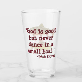 Humorfärgat piggglas för fiske glaskopp