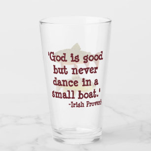 Humorfärgat piggglas för fiske glaskopp