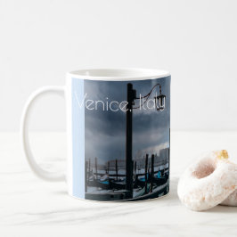 Humörigt himmel i Venedig, Italien Kaffemugg