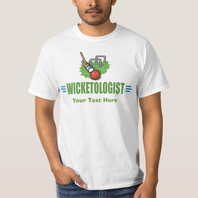 Humoriserad Croquet Tee (Framsida)