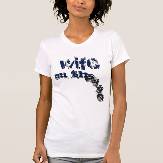 Humoriserad fru på Kant-grafik Tee Shirt (Framsida)