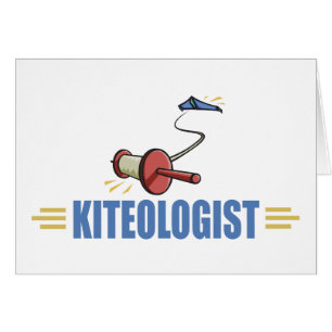 Humoriserad Kite-flugor Hälsningskort