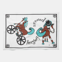 humoriserade hästar