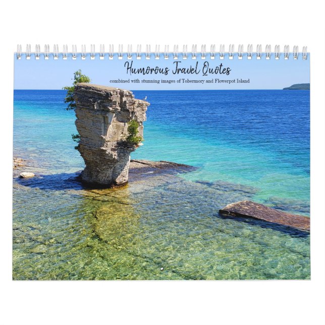 Humoriserade resebud kalender (Omslag)