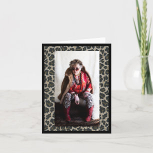 Humoriserat gaggande eller dilly-dalling Card Kort