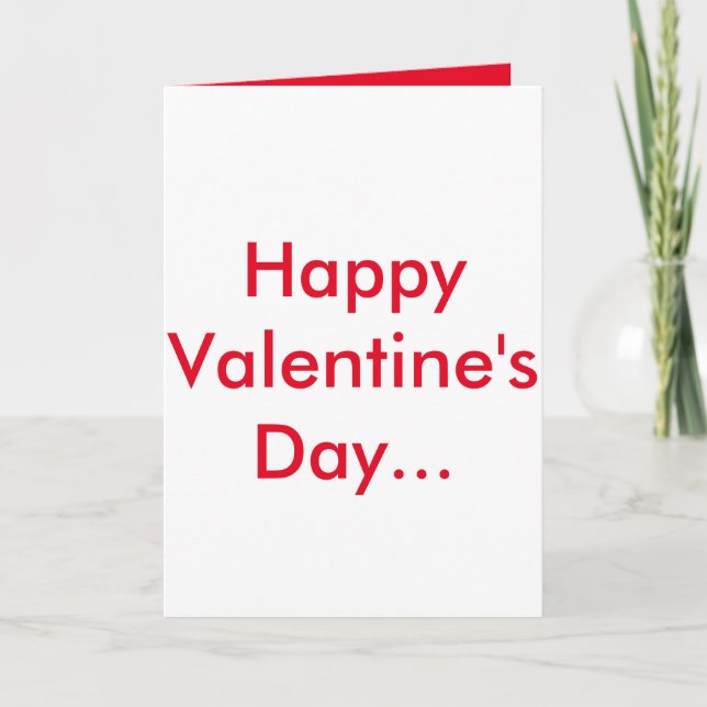 Humoriserat Valentinkort Helgkort (Framsida)