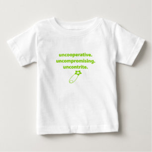 Humorist Baby: Osamarbetsvilligt, kompromisslöst Tröja
