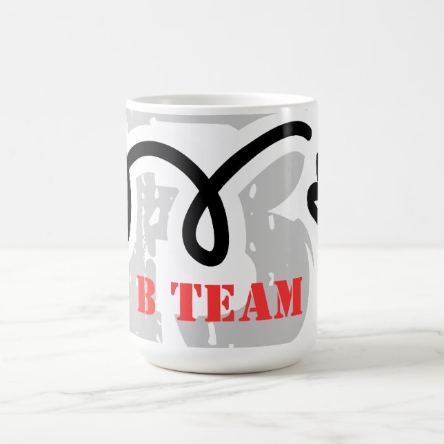 Humoristisk badmintonkaffemugg med roligt skämt kaffemugg (Center)