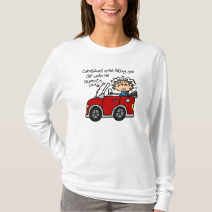 Humoristisk bilsjukdom tee shirt