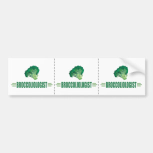 Humoristisk broccoli bildekal