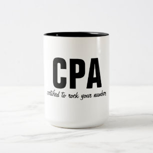 Humoristisk CPA-mugg Två-Tonad Mugg