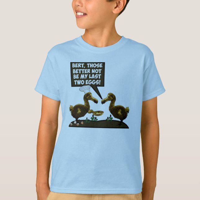 Humoristisk dodo t-shirt (Framsida)