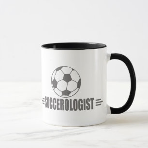 Humoristisk fotboll mugg