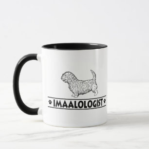 Humoristisk Glen av den Imaal terrieren Mugg