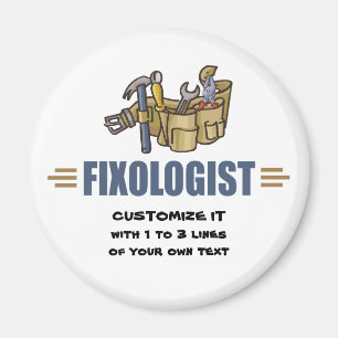 Humoristisk Handyman Magnet