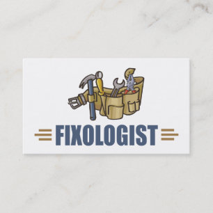 Humoristisk Handyman Visitkort