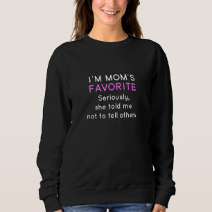 Humoristisk jag är Mamma Favorite på allvar Sarcas T Shirt