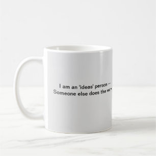Humoristisk kaffe Mugg för Chef
