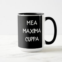 Humoristisk latinsk katolik Mea Cuppa