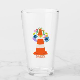 Humoristisk Montréal orange koner stad present Glaskopp