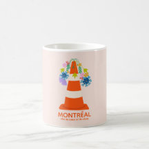 Humoristisk Montréal orange koner stadspresent