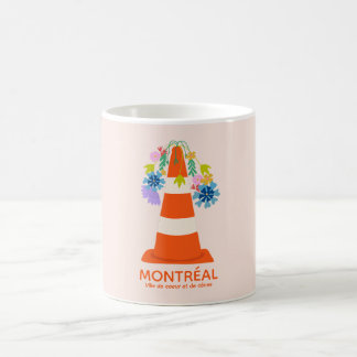 Humoristisk Montréal orange koner stadspresent Kaffemugg