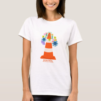Humoristisk Montréal orange koner stadspresent T Shirt