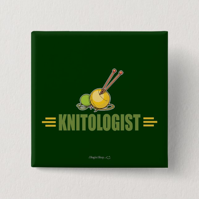 Humoristisk nittering knapp (Framsida)