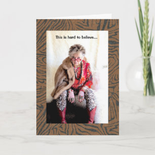 Humoristisk och skrämmande att jag betraktas som e kort