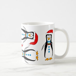 Humoristisk pingvindesign på den kaffe-/Teamuggen Kaffemugg