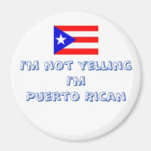 Humoristisk Puerto Rican magnet