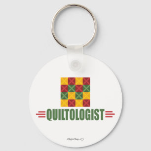 Humoristisk Quilning Nyckelring