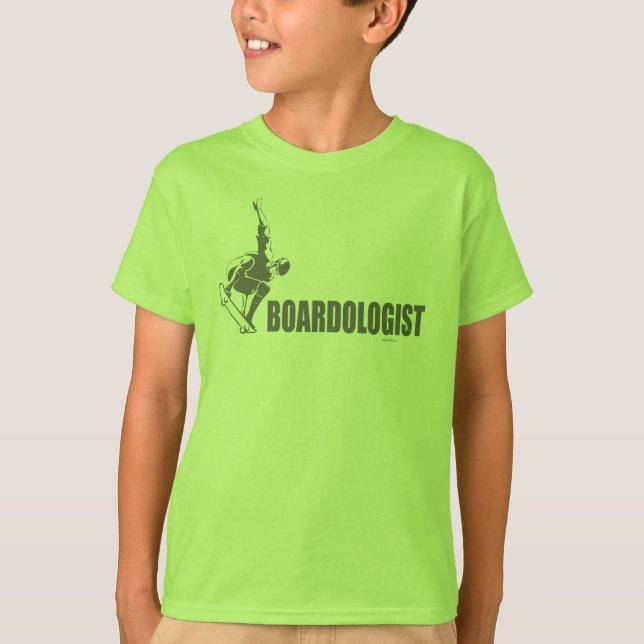 Humoristisk skateboarding t-shirt (Framsida)