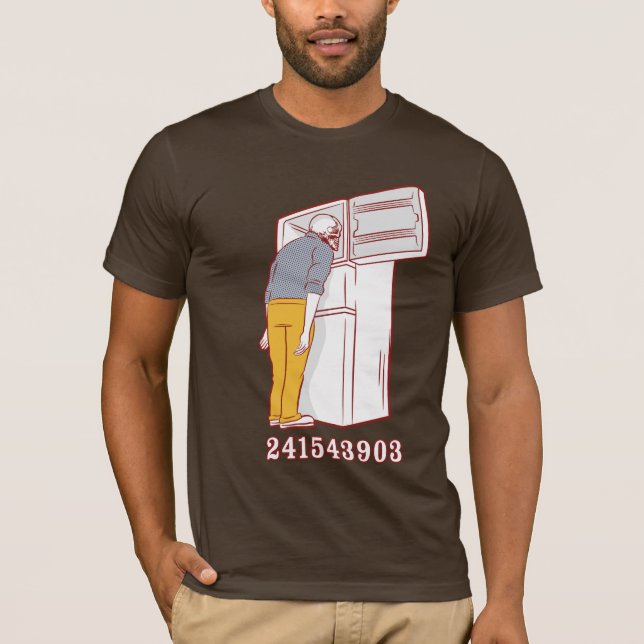 humoristisk tshirt för head frys 241543903 t shirt (Framsida)