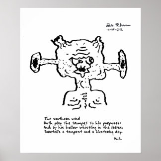 Humoristisk, väl läst Freak Poster 12-10-22