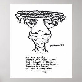 Humoristisk, väl läst Freak Poster 1-6-23