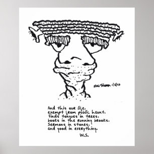 Humoristisk, väl läst Freak Poster 1-6-23