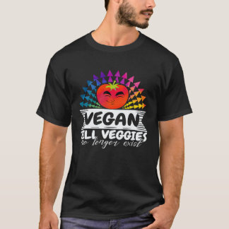 Humoristisk Vegan Till Grönsaker Inte Existerar Lä T Shirt