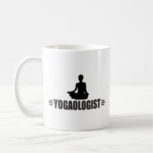 Humoristisk Yoga Kaffemugg
