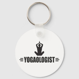 Humoristisk Yoga Nyckelring