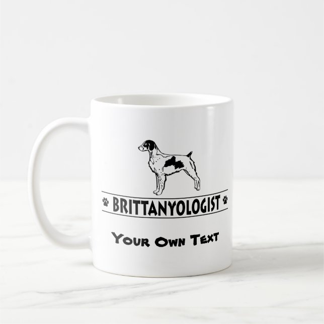 Humoristiska Brittany Kaffemugg (Vänster)